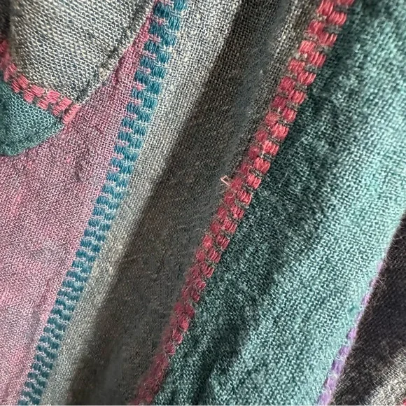 NWT UO Betsey Linen Halter Midi Dress - Picture 9 of 16